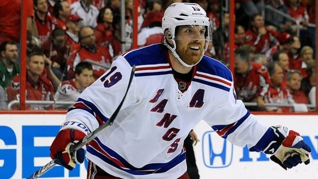 New York Rangers forward Brad Richards has just one goal and is a minus-3 in 10 post-season games this year.