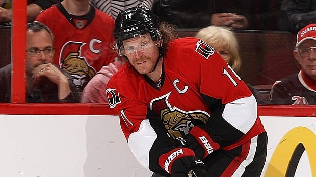 Daniel Alfredsson, 40, is pondering his future as his agent negotiates with the Ottawa Senators and other teams around the NHL. Alfredsson has spent his entire career with the Senators.
