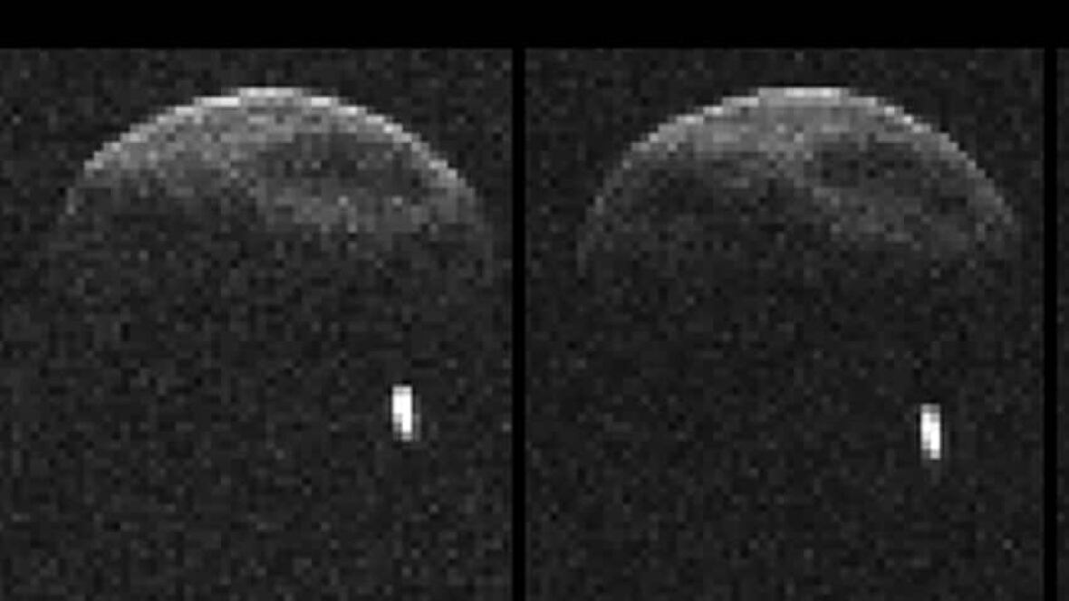 ♧moon♧ Big asteroid with its own moon flies by Earth | CBC News