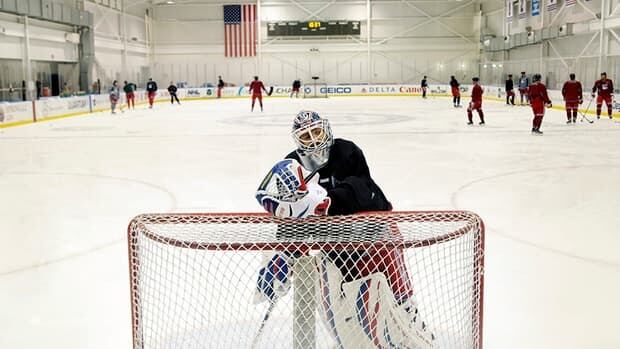New York Rangers goalie Henrik Lundqvist is one of many NHLers happy to be back with his team. Lundqvist tweeted before the start of traning camp on Sunday.