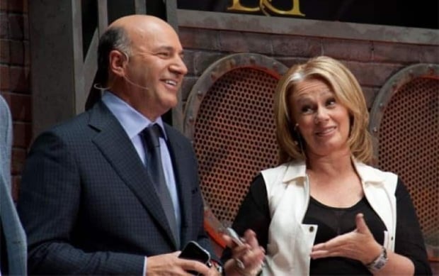 Kevin O'Leary and Arlene Dickinson