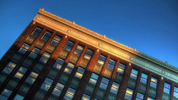 Here's a look at the Lister Block in the light of a Wednesday afternoon in January.