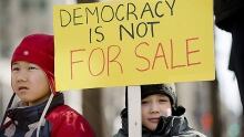 Robocalls protest