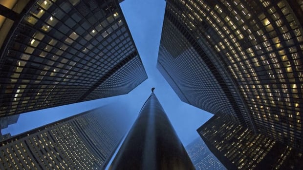 Canadian bank shares deflated by Moody's downgrade