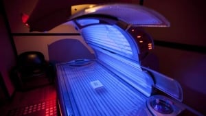 Generic tanning bed photo
