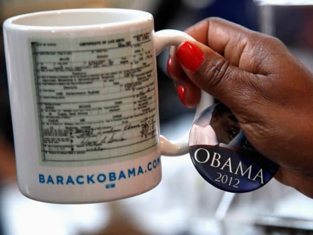 Birth cert mug