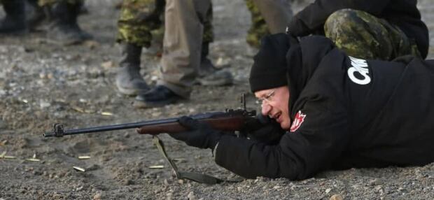 Stephen Harper takes aim
