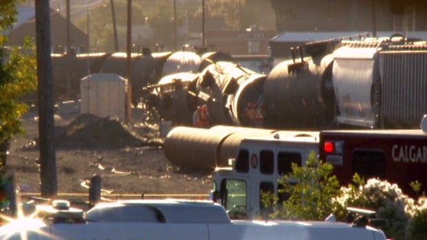Calgary train derailment September 2013