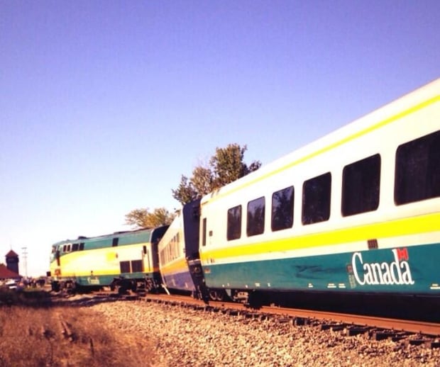 Via train that hit an OC Transpo bus in Ottawa