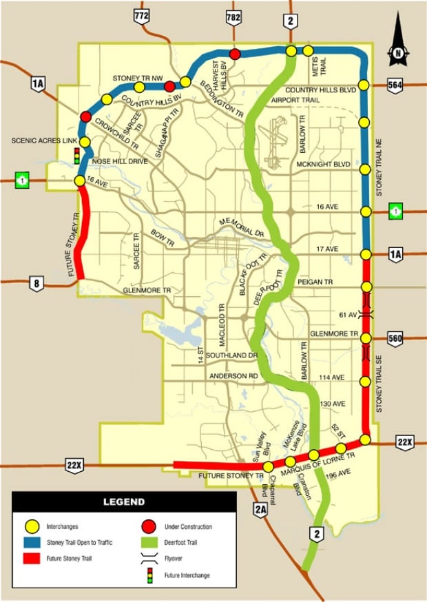 Tentative S.W. ring road land deal inked with Tsuu T'ina - Calgary ...