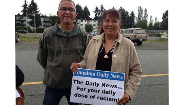 Protesters gather in Nanaimo
