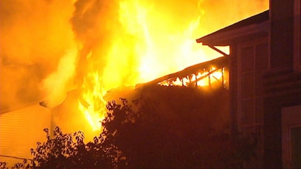 211 Lees Avenue rowhouse fire