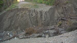 West River Road washout