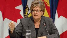 Social Development Minister Madeline Dubé