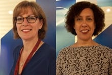 Paula Waddell and Ruth Zowdu