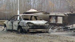 Homes burned