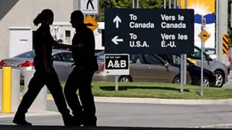 Some Canada border agents in Emerson, Man., refused to work Thursday over concerns about a new name-tag policy. li-border