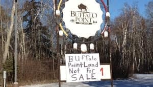 mi-buffalo-point-sign-12111