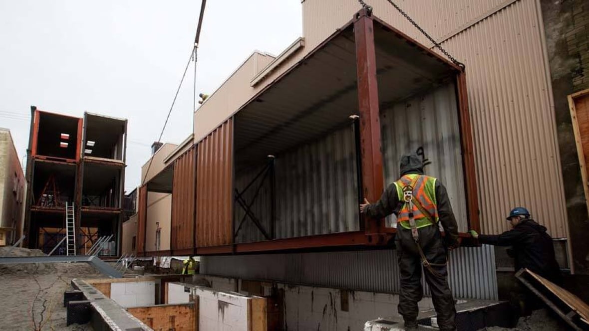 Container housing project slated for Vancouver British Columbia CBC News Container housing project slated for Vancouver British Columbia CBC News