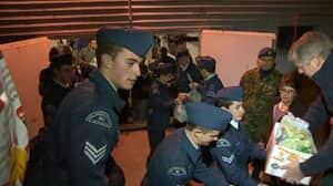 pe-mi-cadets-food-drive