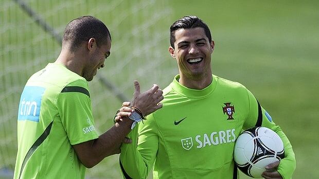 Cristiano Ronaldo, right, and fellow Real Madrid club-mate Pepe will be counted on to help Portugal shed their underachiever tag at major tournaments.
