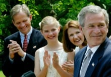 Elizabeth Smart meets Bush
