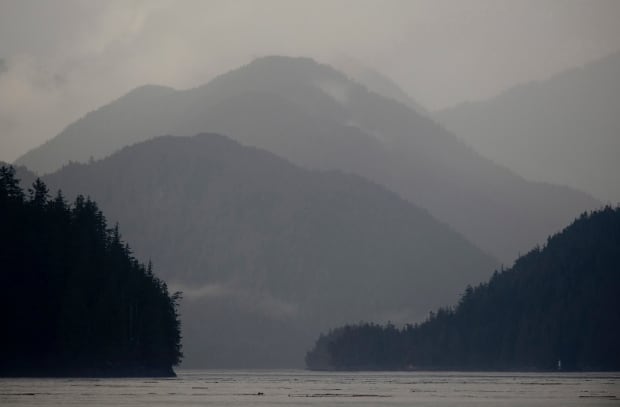 Mountains and the sea meet