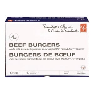 LOBLAW COMPANIES LIMITED - Product Recall: PC Burgers