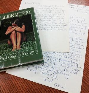 McMaster University's Alice Munro archive