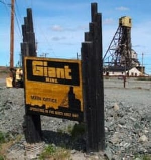 north-giant-mine-sign