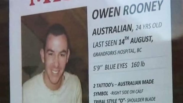 Remains of long-missing Australian man found near Grand Forks, BC Remains of long-missing Australian man found near Grand Forks, BC