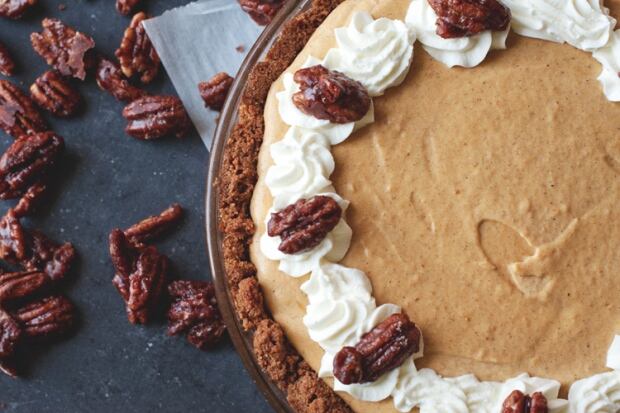 Pumpkin cream pie