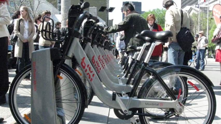 bixi bike locations