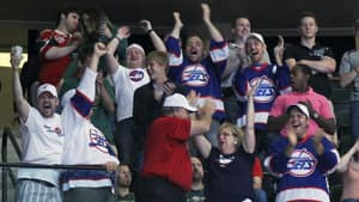 Jets fans delighted with team's name CBC News