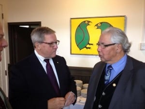 Lloyd Axworthy and Murray Sinclair