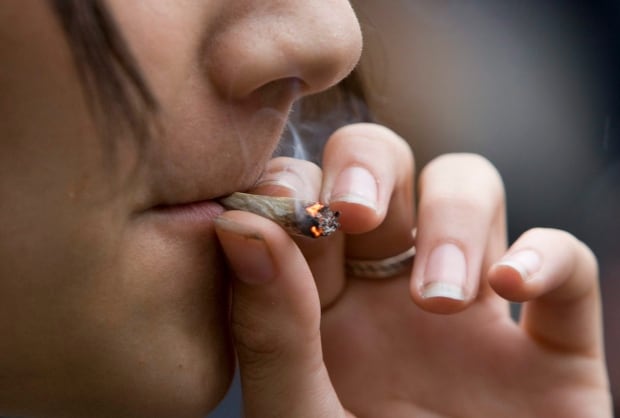 Marijuana protest