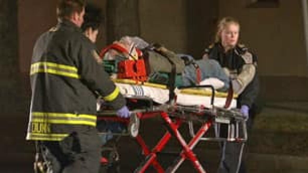 Corydon crash closes intersection CBC News