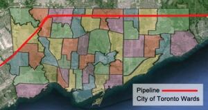 Enbridge Line 9 Toronto route