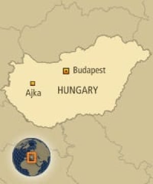 map-hungary-ajka