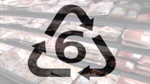 Recycling 6 sign