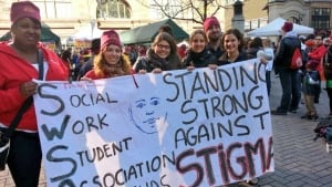 Social workers against stigma