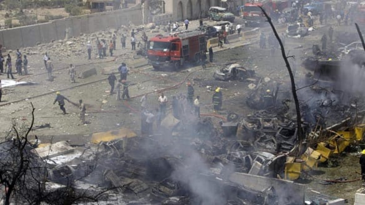 Baghdad explosions kill at least 95 CBC News