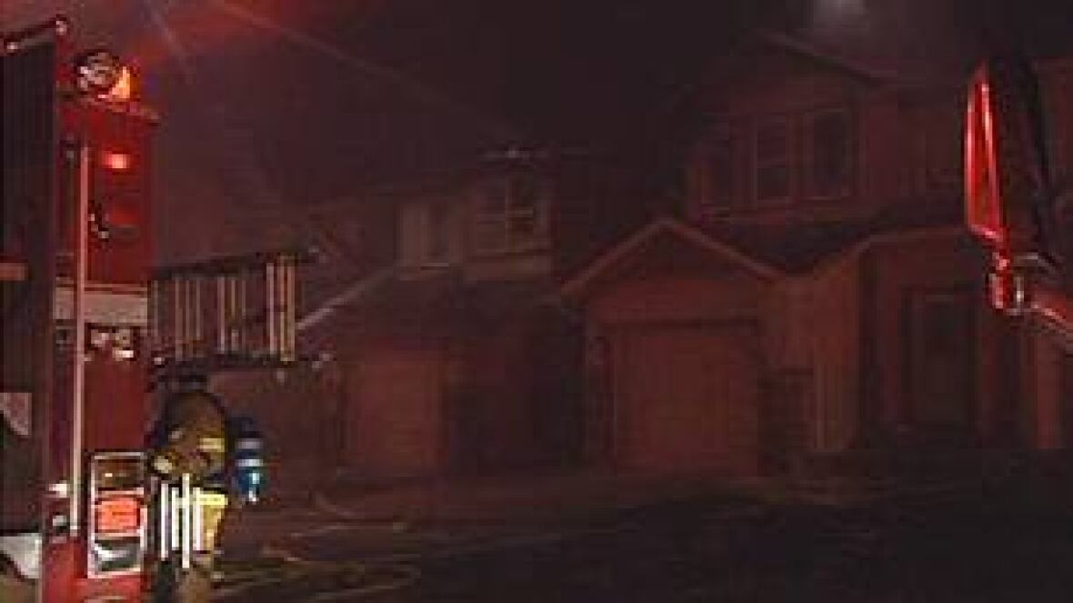 Evergreen fire destroys 2 homes CBC News