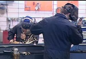 Trout River welding