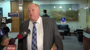 Mayor Rob Ford ducks questions on reference letters