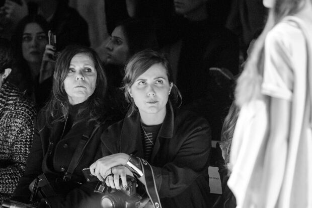 The runway at Fashion Week