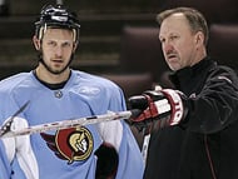 Paddock takes over behind Senators bench CBC Sports