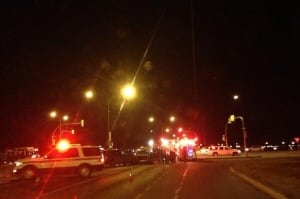 College Drive crash