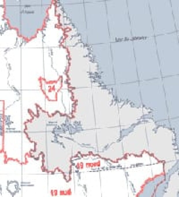 Dispute flares up again over QuebecLabrador border CBC News