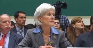 Health Secretary Kathleen Sebelius